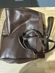 Suede & Leather Tote Bag… — Photo 3