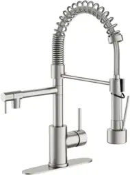 Dual Spout Kitchen Faucet, Pot… — Photo 1