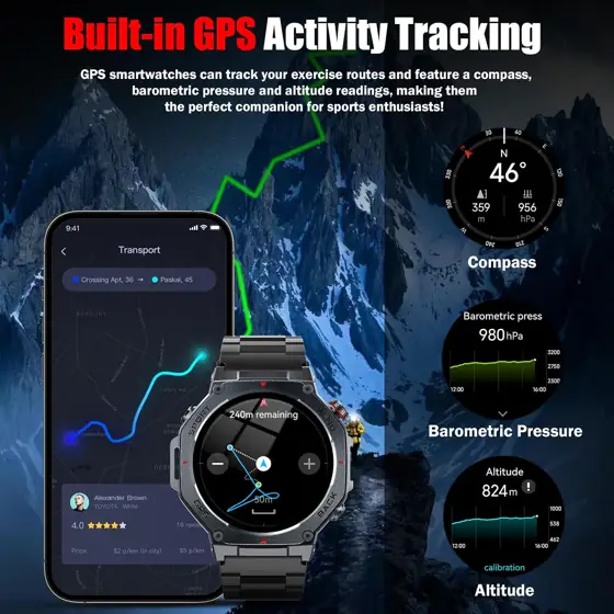 Jugeman Military Smart Watch for… — Photo 2