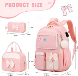 Bevalsa Backpack for Girls, Cute… — Photo 2