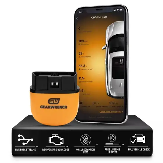 OBD2 Bluetooth Diagnostic Tester with… — Photo 1