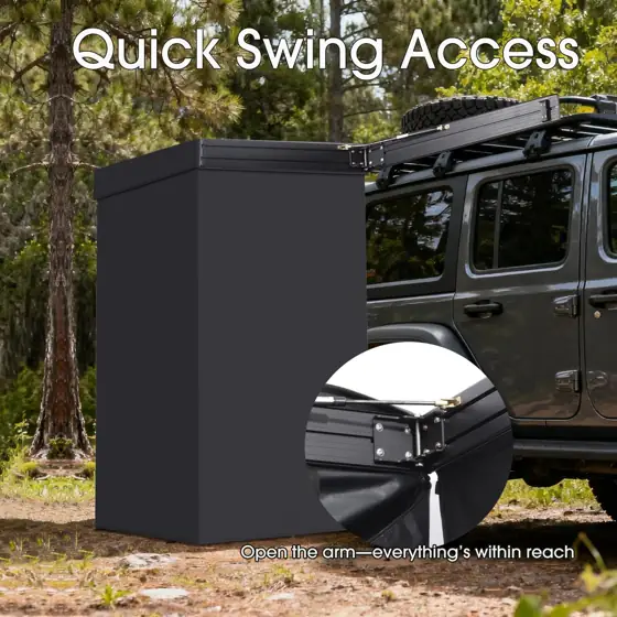 Awning Shower Tent with Swing… — Photo 2