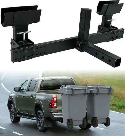 ELITEWILL Dual Trash Can Hauler… — Photo 1