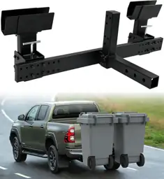 ELITEWILL Dual Trash Can Hauler… — Photo 1