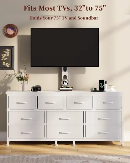 10 Drawer Dresser TV Stand… — Photo 2
