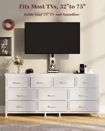 10 Drawer Dresser TV Stand… — Photo 2