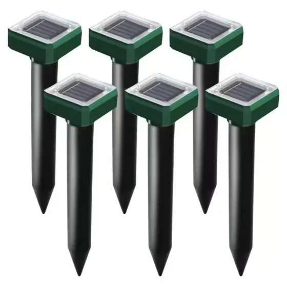 Solar Powered Ultrasonic Repellent Spikes… — Photo 1
