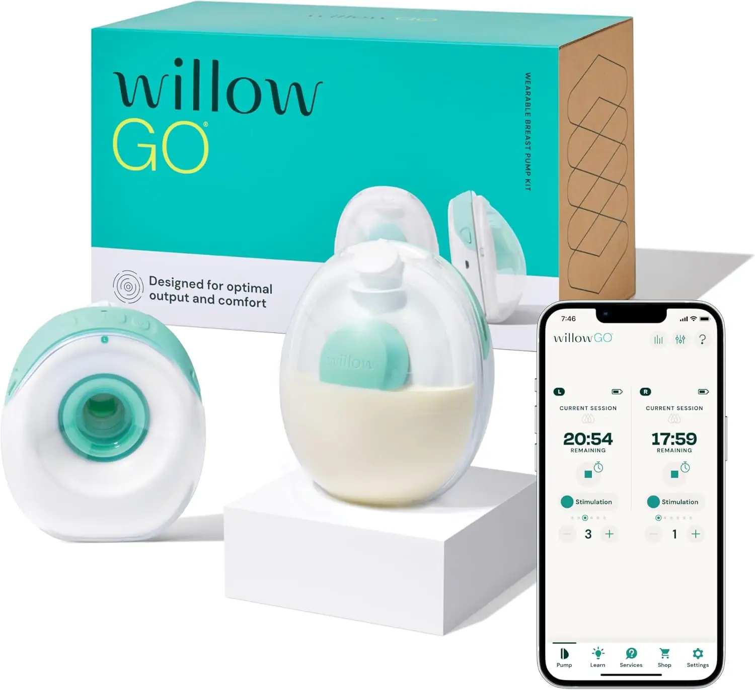 Willow Go Wearable Breast Pump,… — Photo 1
