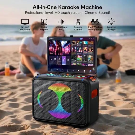 Smart Karaoke Machine 14.0' Touch… — Photo 2