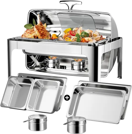 Roll Top Chafing Dishes for… — Photo 1
