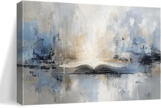 XRZ Abstract Wall Art Blue… — Photo 1