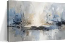 XRZ Abstract Wall Art Blue… — Photo 1