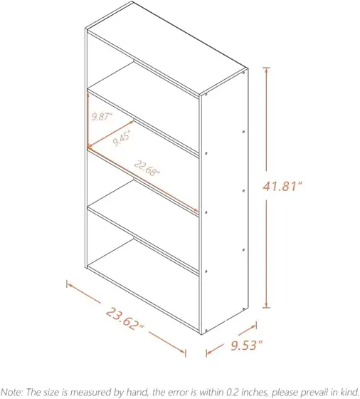 NELYE 4 Tier Open Shelf… — Photo 2