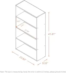 NELYE 4 Tier Open Shelf… — Photo 2