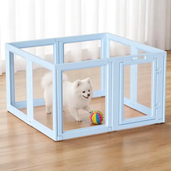 Acrylic Dog Playpen Indoor, 30.3"… — Photo 1