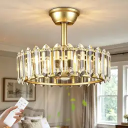 Depuley 18" Gold Bedroom Ceiling… — Photo 1