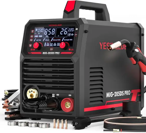 YESWELDER 205A MIG Welder, 110V/220V… — Photo 1
