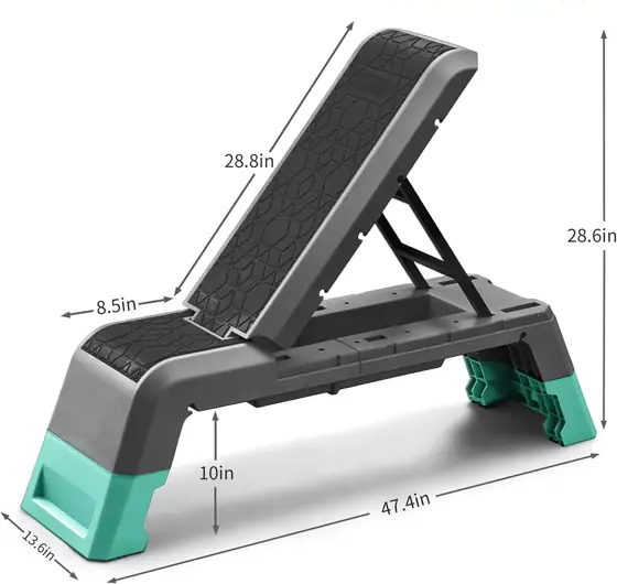leikefitness Exercise Step Platform, Multifunctional… — Photo 2