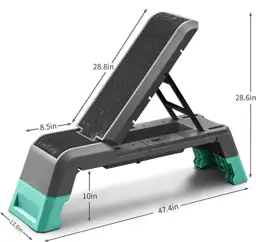 leikefitness Exercise Step Platform, Multifunctional… — Photo 2