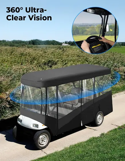 KEMIMOTO Golf Cart Enclosure, 6… — Photo 2