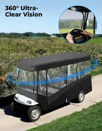 KEMIMOTO Golf Cart Enclosure, 6… — Photo 2