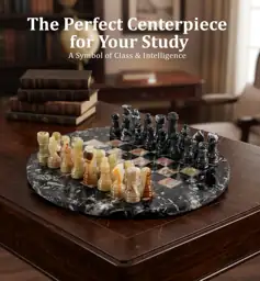 Marble Chess 12" Handmade Chess… — Photo 2