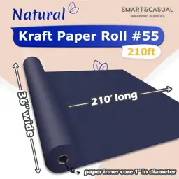 SMART&CASUAL 36" x 210' Navy… — Photo 2