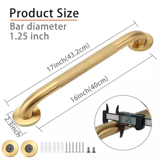 16 in. Shower Grab Bar,… — Photo 2