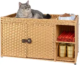 Cat Litter Box Enclosure Furniture,… — Photo 1