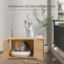 Cat Litter Box Enclosure Furniture,… — Photo 2