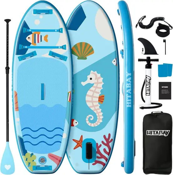Kids SUP Paddle Board with… — Photo 1