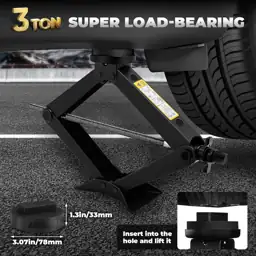 3-Ton Scissor Jack Kit for… — Photo 2