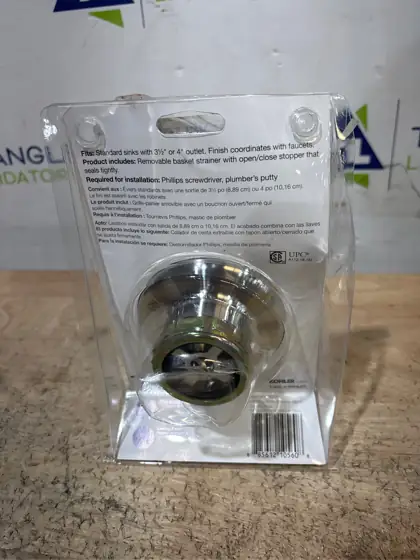 KOHLER Duostrainer 3.5-in Vibrant Stainless… — Photo 4