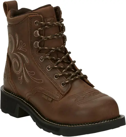 Justin Katerina 6" Steel Toe… — Photo 1