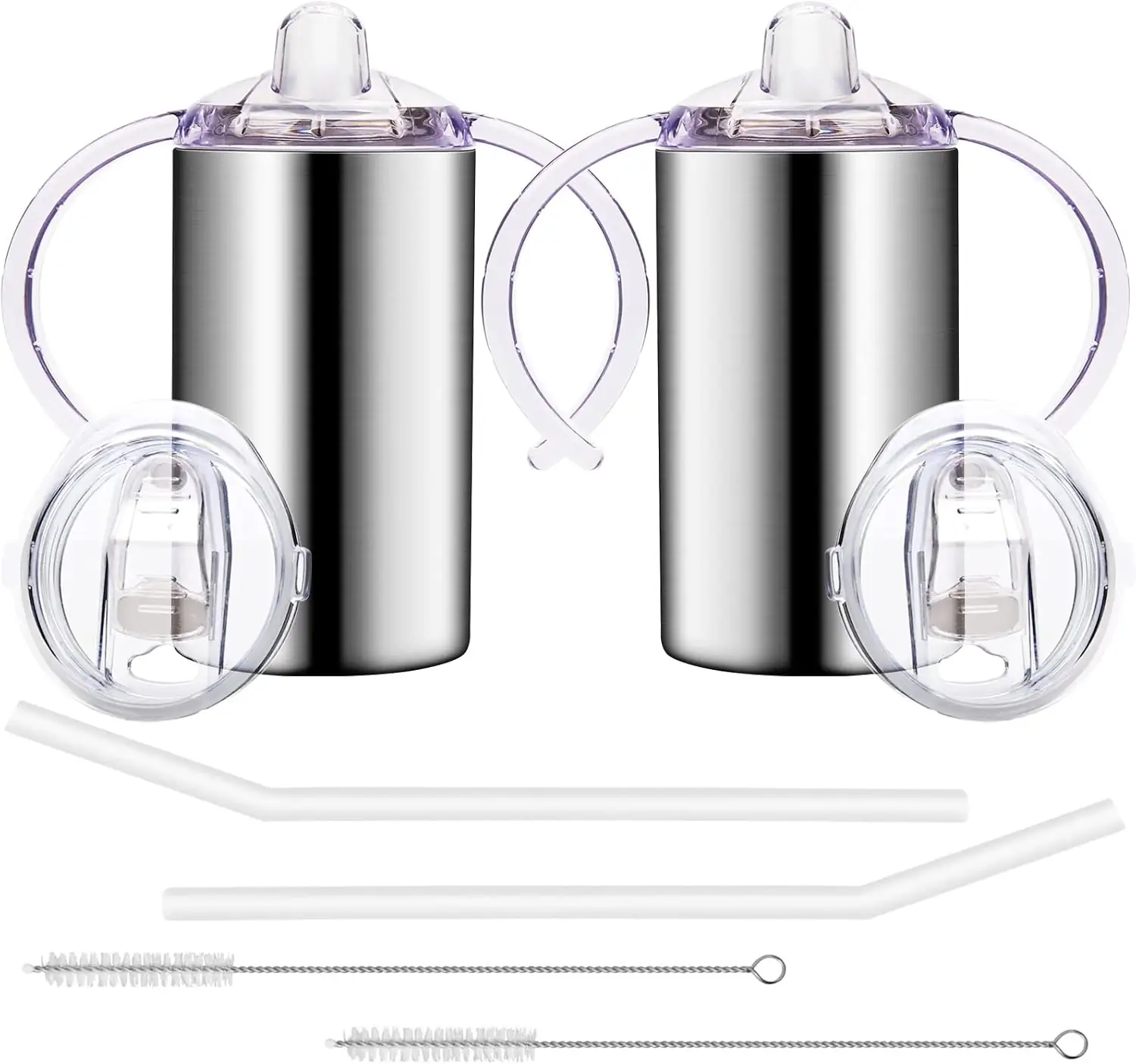 12oz Stainless Steel Sippy Cups… — Photo 1
