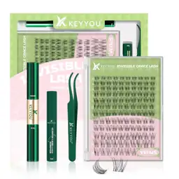 KEYYOU Venus Lash Clusters Kit,… — Photo 1