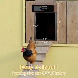 Automatic Chicken Coop Door Solar… — Photo 2
