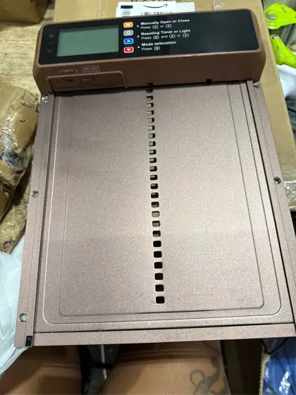Automatic Chicken Coop Door Solar… — Photo 4