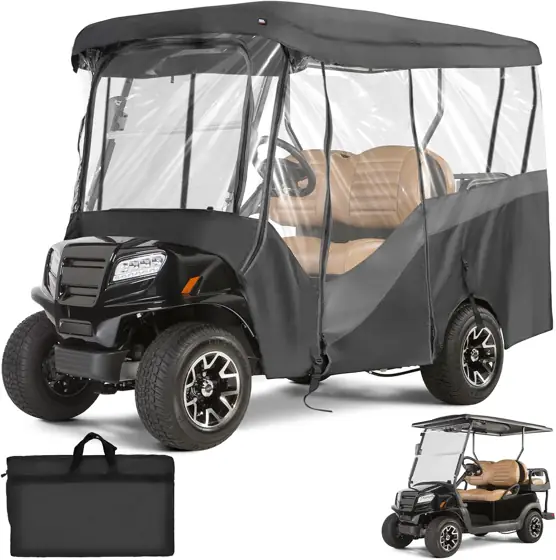 KEMIMOTO Golf Cart Enclosure, 4… — Photo 1