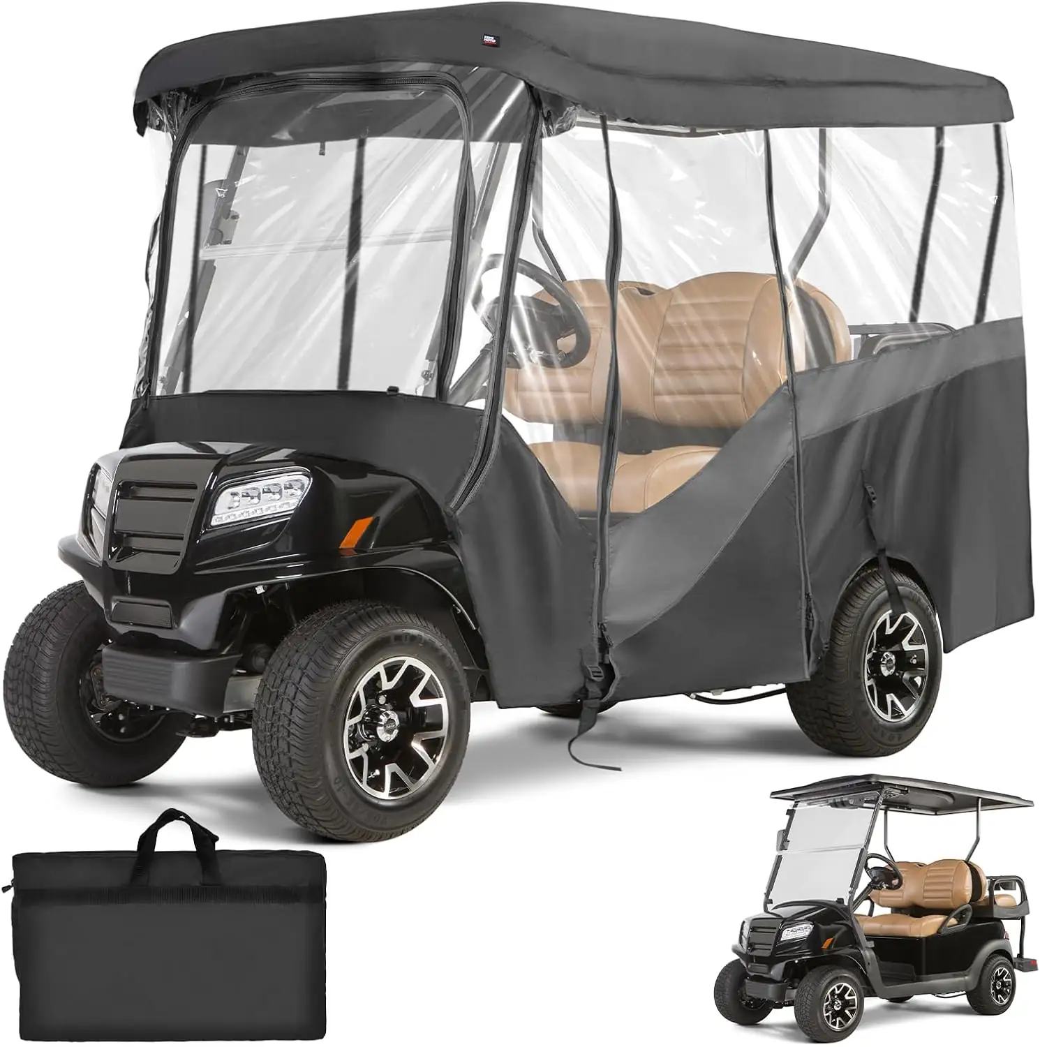 KEMIMOTO Golf Cart Enclosure, 4… — Photo 1