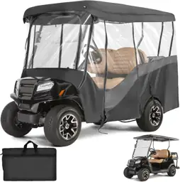 KEMIMOTO Golf Cart Enclosure, 4… — Photo 1