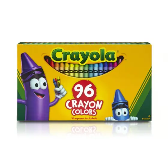 Crayola Assorted Color Crayons 96… — Photo 1