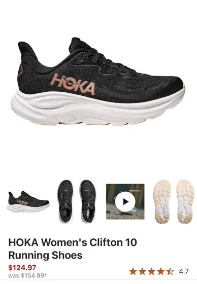 HOKA Women's Clifton 10 Running… — Photo 1