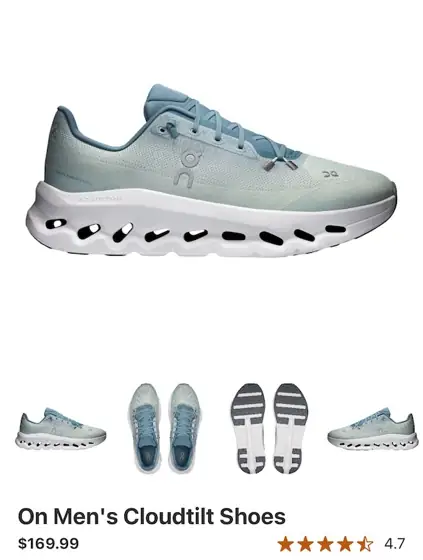 On Men's Cloudtilt Shoes — Photo 1