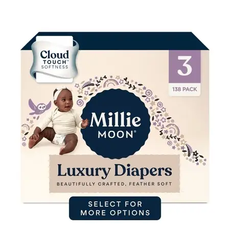 Millie Moon Luxury Diapers, Size… — Photo 1