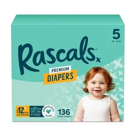 Rascals Premium Absorbent Baby Diapers… — Photo 1