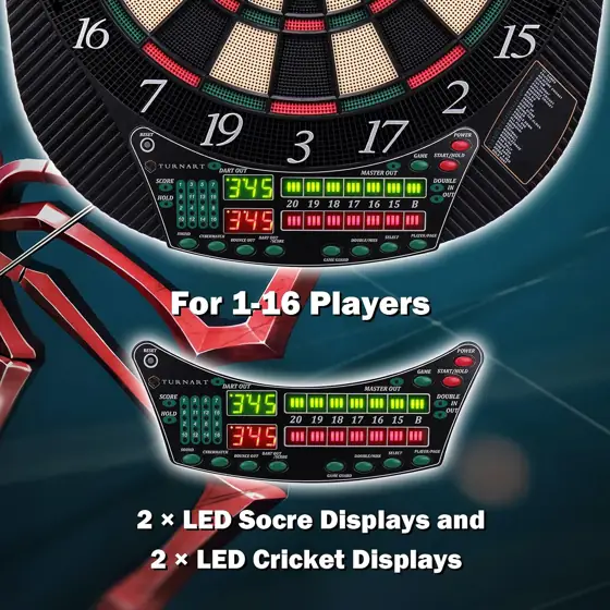 Turnart Electronic Dart Board for… — Photo 2