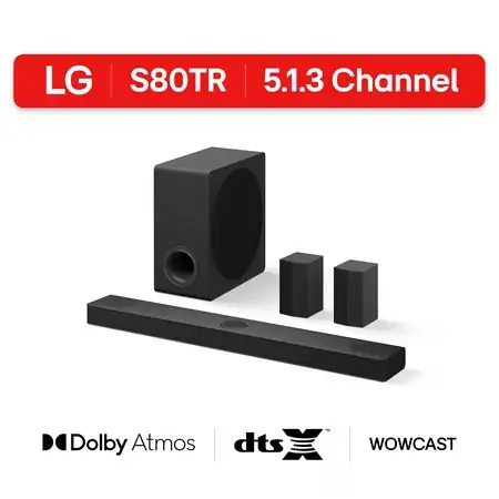 LG S80TR 5.1.3-Channel Soundbar with… — Photo 1