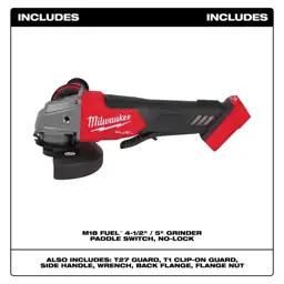 Milwaukee M18 FUEL Cordless 4-1/2… — Photo 2