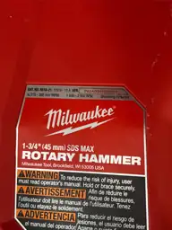 1-3/4 in. SDS-MAX Rotary Hammer — Photo 5